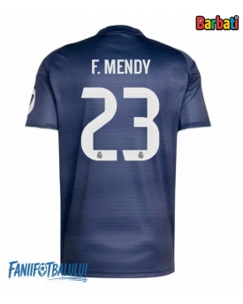 Real Madrid Ferland Mendy #23 Tricou Fotbal Replică 2025-26 Barbati Deplasare